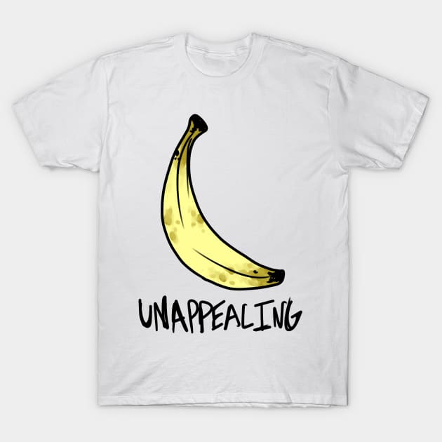 Unappealling banana T-Shirt by Jugglingdino